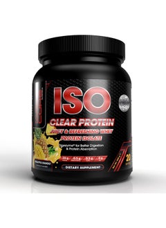 MUSCLE CORE Iso Clear Whey Protein Isolate With Digezyme Digestive Enzymes 