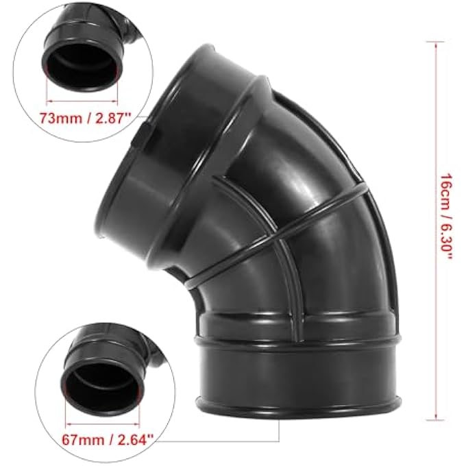 CHEFRU Air Intake Tube Hose Compatible With Nissan For Pathfinder 1996 1997 1998 1999 2000 Car Air Intake Hose Tube 165780W001 - Image 2