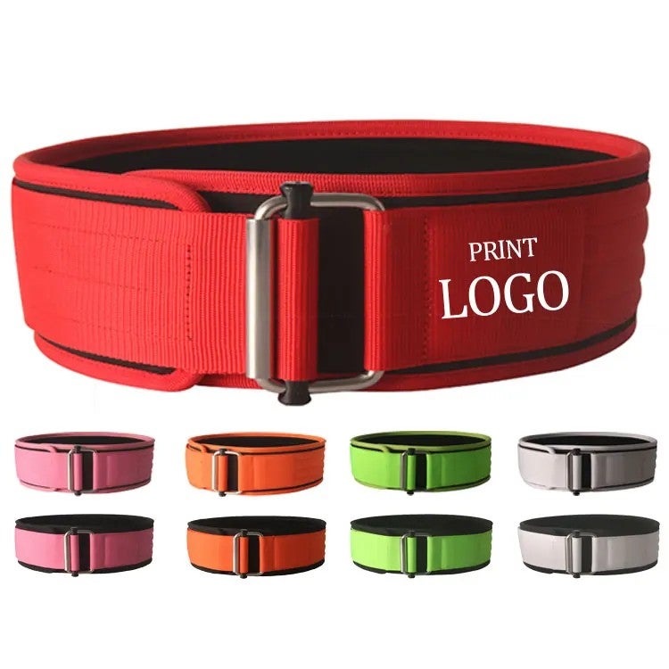 Bluejw Powerlifting Bodybuilding Belt - 10mm/13mm Leather Weight Lifting Belt - Gym Training Waist Trimmer for Endurance & Strength Training - Image 3