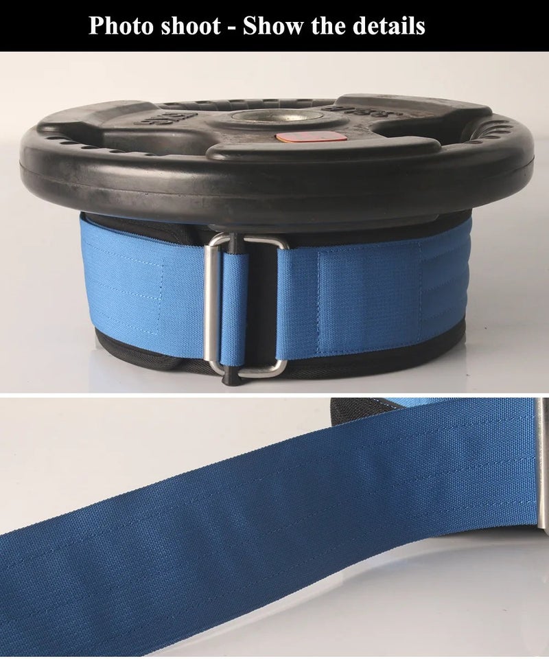 Bluejw Powerlifting Bodybuilding Belt - 10mm/13mm Leather Weight Lifting Belt - Gym Training Waist Trimmer for Endurance & Strength Training - Image 5