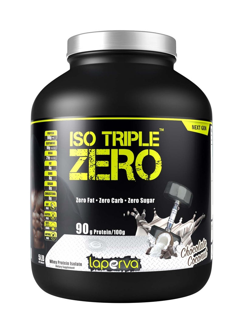 Laperva Laperva Iso Triple Zero Next Generation 5 LB Chocolate Coconut-5lb  - Image 1