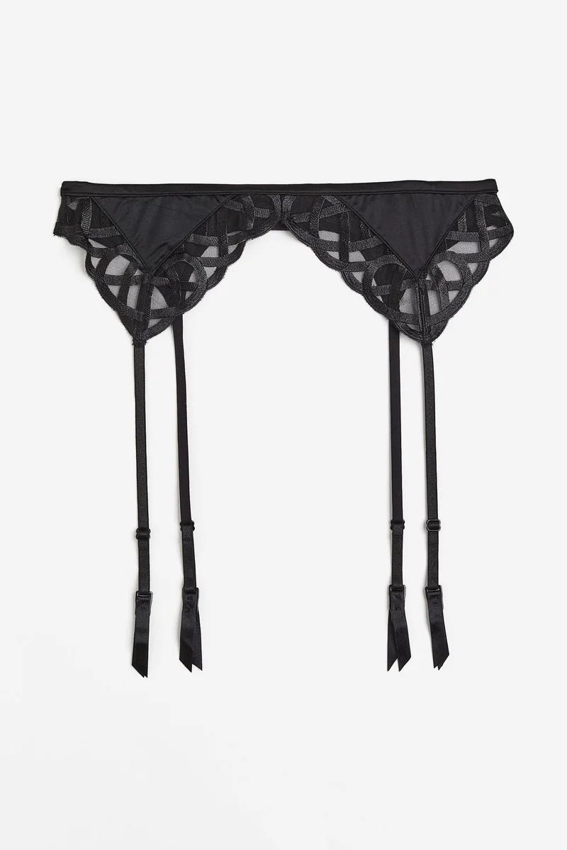 H&M Lace Suspender Belt