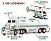 Hess 2025 Mini Collection Limited Edition 5in1 Miniature Toy Trucks Trailers with Lights Moving Parts Display Bases - Image 3
