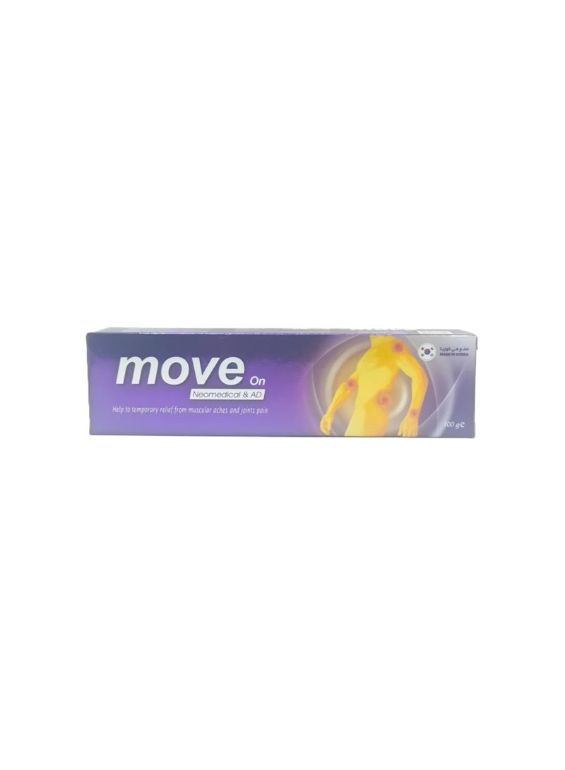 MOVE ON Cream Help to temporary relief from muscular aches and joints pain 100 g - Image 1
