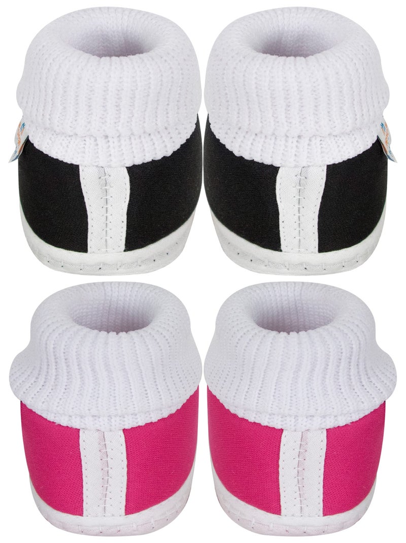 Neska Moda Set Of 2 Unisex Pair Baby Booties For 6 to 12 Months - Image 3