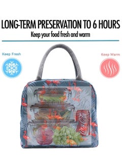 Cool Baby COOLBABY Small Thermal Bag Lunch Box （Flamingo）  - Image 3
