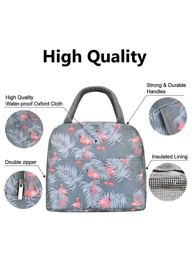 Cool Baby COOLBABY Small Thermal Bag Lunch Box （Flamingo）  - Image 5