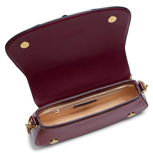 Miraggio Sylvie Structured Shoulder Bag For Women Stylish | Ladies Shoulder Bag With Buckle Detailing - Image 4