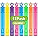spring flower SpringFlower 66 Pieces Mini Bubble WandsBubble Party Favors Assortment Toys for KidsThemed Birthday Halloween Goodie Bags Carnival Prizes WeddingOutdoor Gifts for Girls  Boys - Image 2