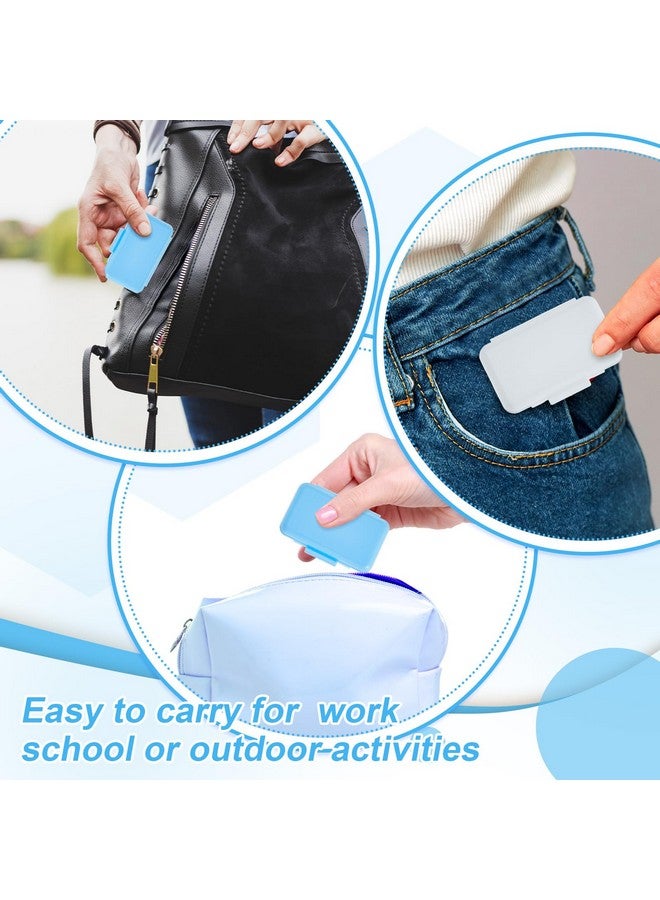 تونديامو عبوة من 40 قطعة من شمع تقويم الأسنان الشفاف من تونديمو، شمع تقويم الأسنان لمن يرتدون شمع تقويم الأسنان، مع علبة تخزين ملونة ورائحة (أصلية، بنكهة النعناع) - Image 5