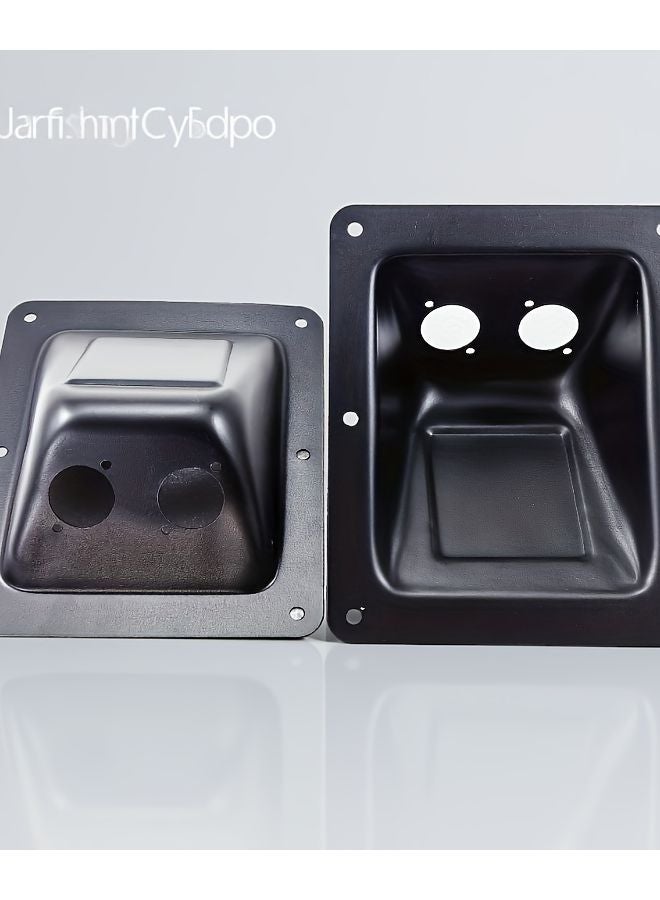 MW Audio Line Array Back Plate Speaker Parts Model 170P MW Black Metal Mounting Holes - Image 2