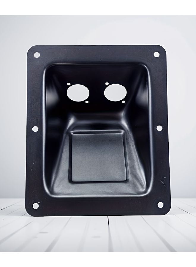 MW Audio Line Array Back Plate Speaker Parts Model 170P MW Black Metal Mounting Holes - Image 5