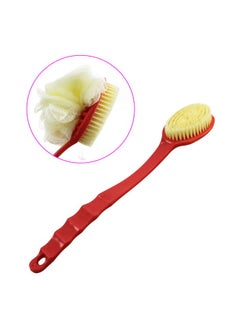 PARTY FUN Brush With Flower Spong Plastic Long Handle  - Image 2