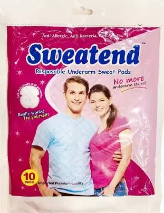 Elecsera Underarm Pads Disposable Highly Sweat Pads Cotton Anti Allergic Anti Bacteria Sweat Pads - Image 1