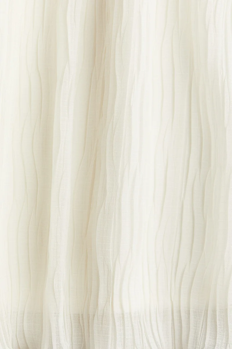 H&M Crinkled skirt