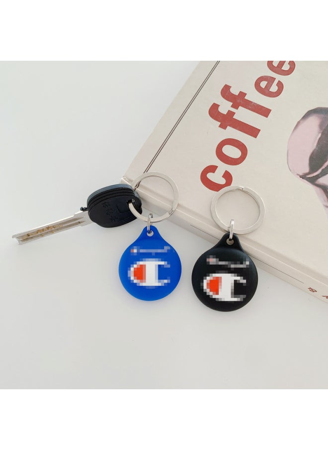 Generic - For Apple AirTags Silicone Protective Case Cartoon Minnie Case Airtag Bluetooth Locator Tracker-Color:Champion Blue-Applicable Model:AirTags - Image 1