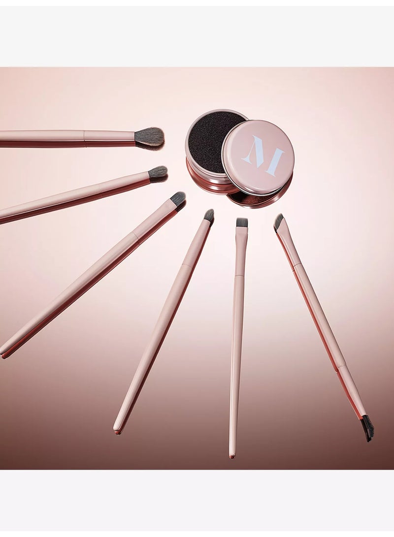 MORPHE Eye Shaping Essentials Bamboo and Charcoal Infused Eye brush set - Image 2