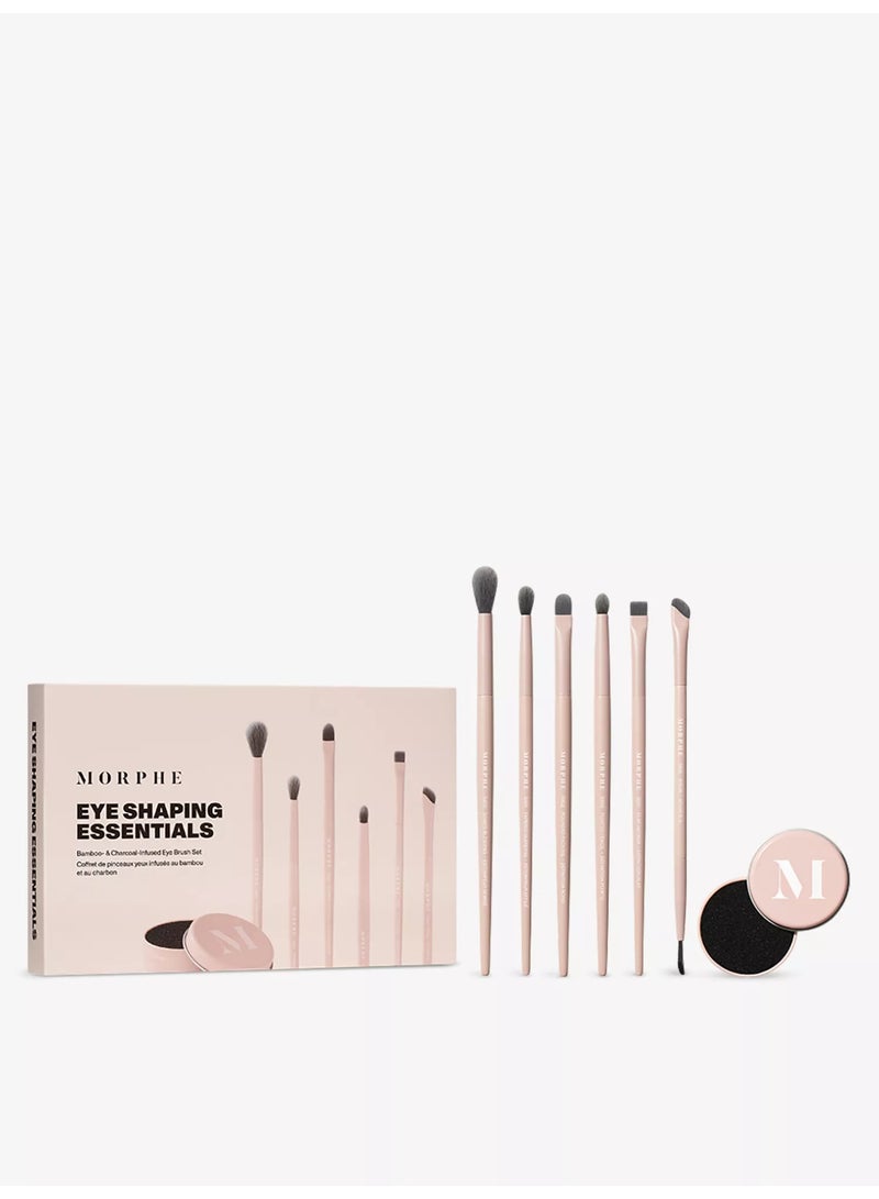 MORPHE Eye Shaping Essentials Bamboo and Charcoal Infused Eye brush set - Image 1