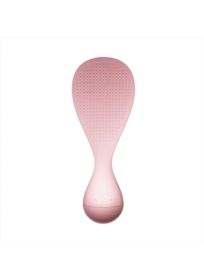Tumbler Anti-sticking Rice Spoon Standing Spoon High Temperature Resistant Spatula Spoon Household Rice Cooker Rice Food Grade-Specification:Pink - Image 1