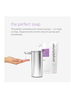 simplehuman simplehuman Moisturizing Liquid Hand Soap Refill Pouch, 34 Fl Oz (Pack of 1), Fragrance Free, Count  - Image 4