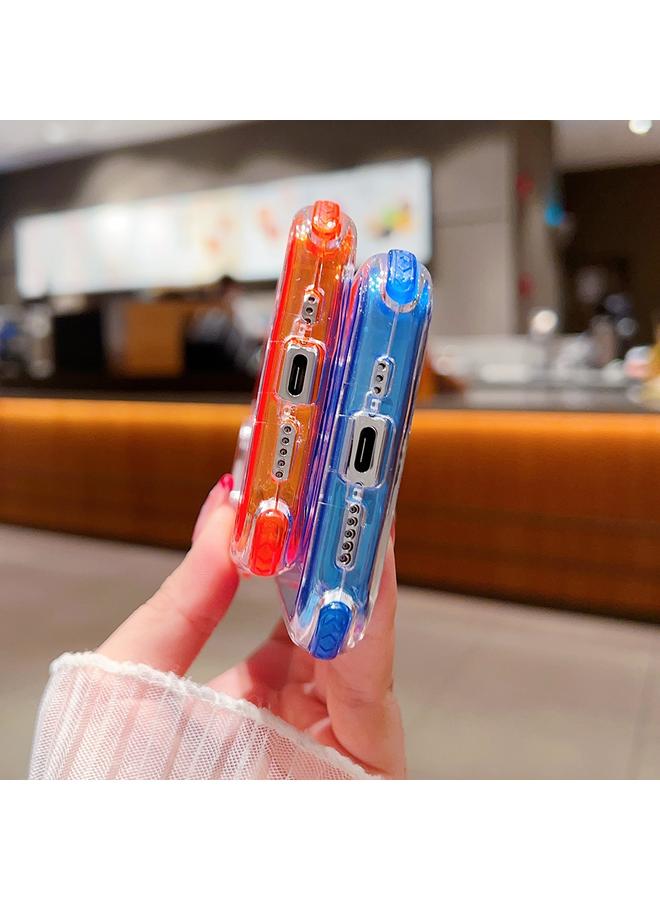 S-TOP Case For iPhone 16 Plus Dreamland 3 in 1 Clear Color Transparent Frame PC + TPU Phone Case - Image 5