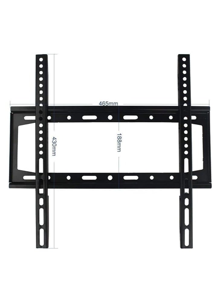 ELTRAZONE Universal TV Wall Mount with Adjustable Shelf | Heavy-Duty Steel Bracket for 34–81 Inch LED, LCD, OLED TVs and Monitors | Space-Saving Wall Mount with Cable Management | Secure & Easy Installation for Home, Office, Living Room, and Conference Rooms  - Image 3