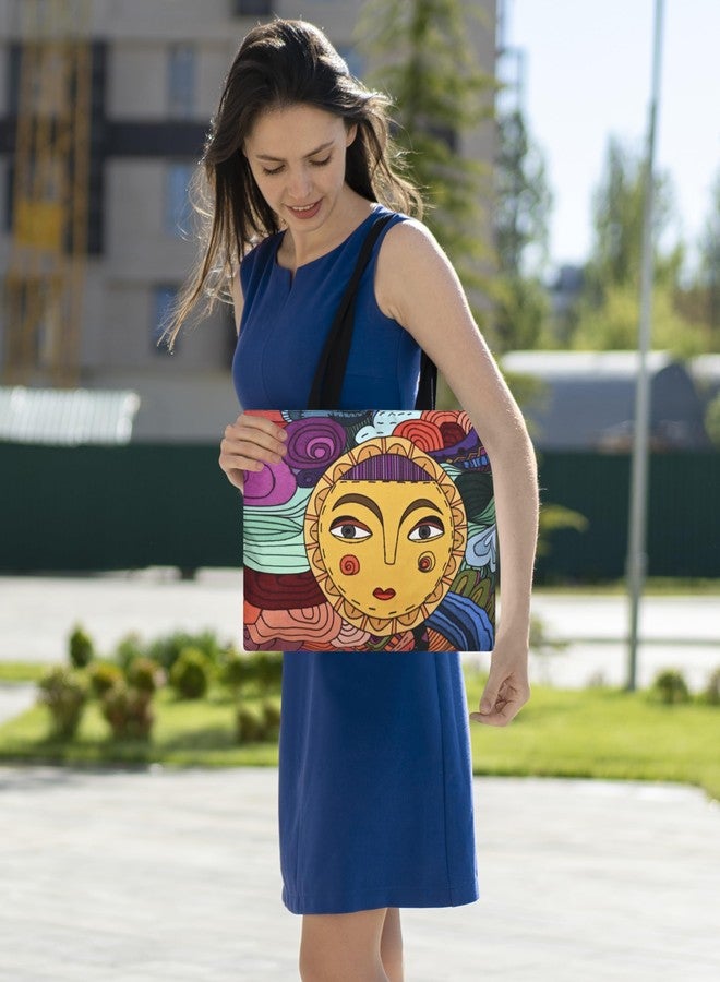 RAK DESIGNS Graphic Tote Bag (Multi-Color) - Image 3