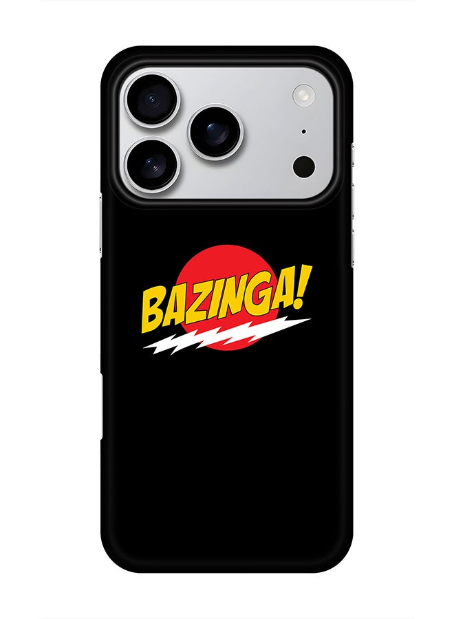 Stylizedd For iPhone 17 Pro,Case, [Compatible with MagSafe] Magnetic cover Slim fit Protection Matte, - Bazinga