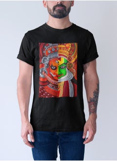MERCH Kerala Culture: Theyyam and Kathakali T-Shirt - Embrace the Essence of God's Own Country  - Image 1