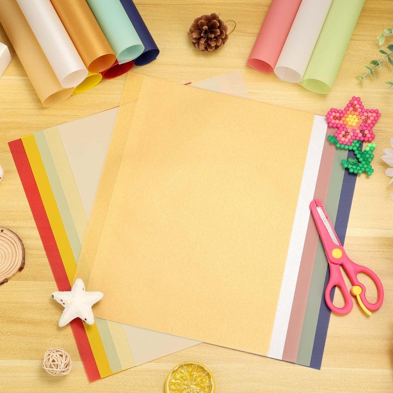 cridoz 70 Pcs Colored Vellum Translucent Paper 8.5 x 11 inches Tracing Vellum Paper for Greeting Card Invitation Overlays, Sketching Crafting Scrapbooking, Journaling, Lanterns Making - Image 2