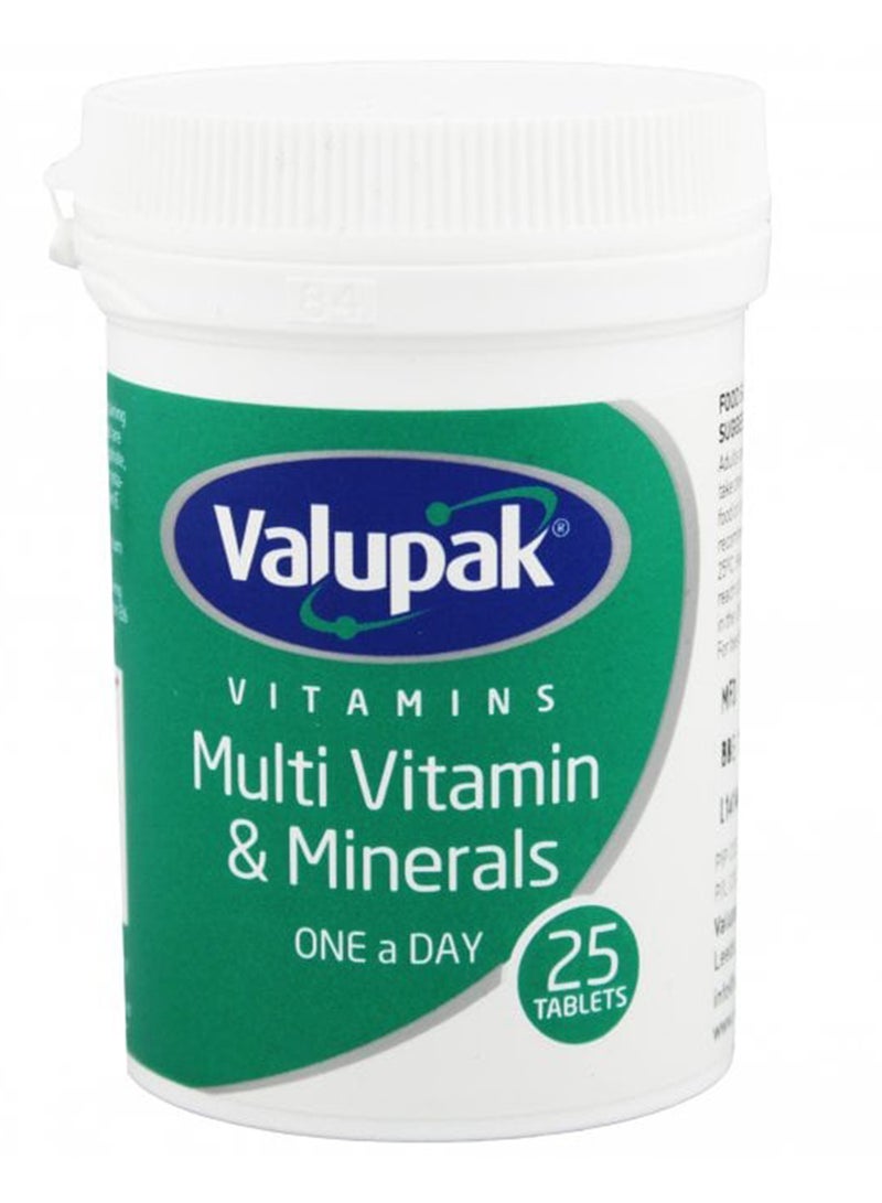 Valupak Multivit & Min 25S