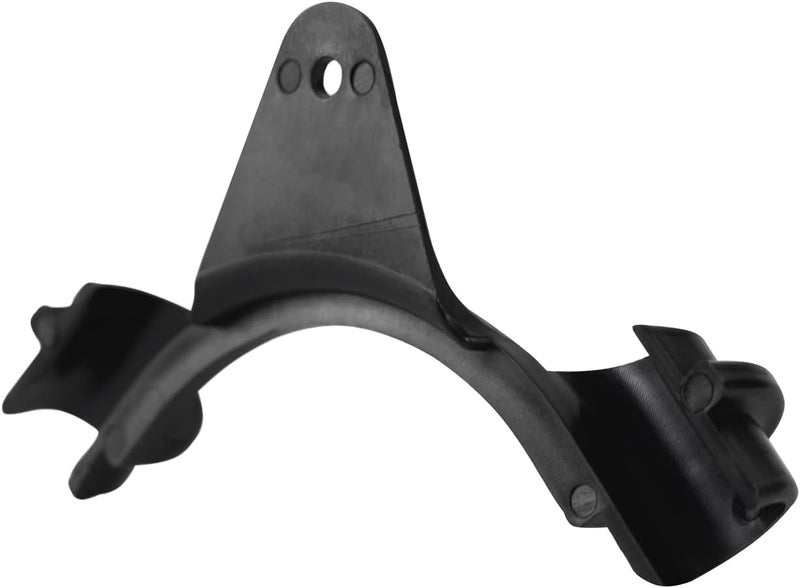 HIGHCRAFT PXBND12-10 PEX Bend Support 1/2 in., Wall Mount Tubing Pipe Hanger 90 Degree with Nail Plate, Polyethylene (10 Pack) - Image 2