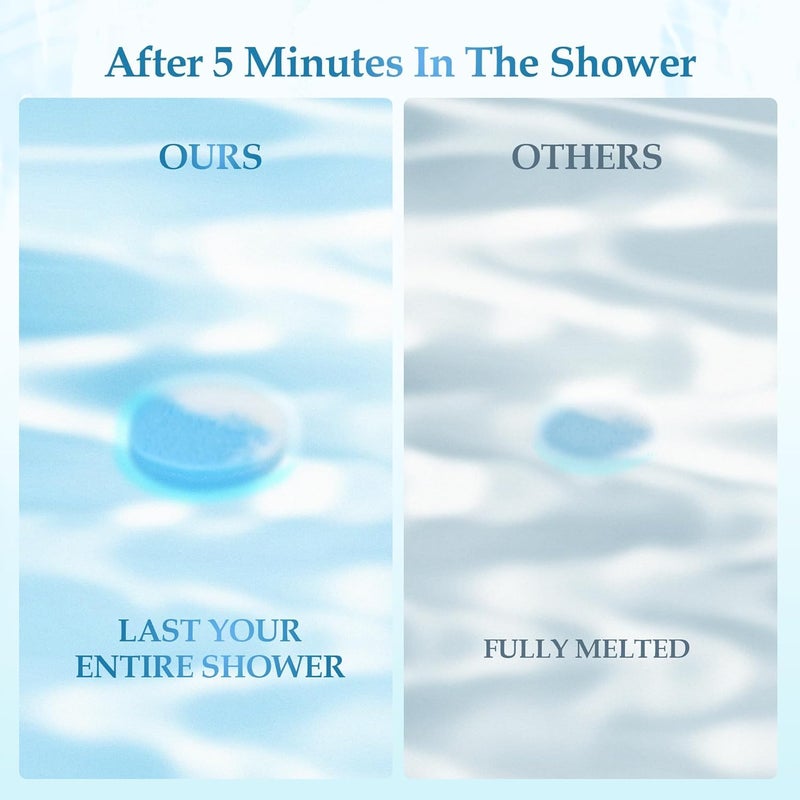 HiHas 48pcs Aromatherapy Shower Steamers - Relaxation Birthday Christmas Set for Women and Men, Shower Bombs Tablets for Stress Relief and Self Care, Luxury Home Spa - Image 3