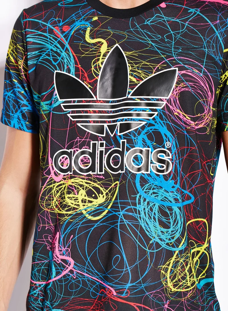 adidas Originals AOP Trefoil T-Shirt