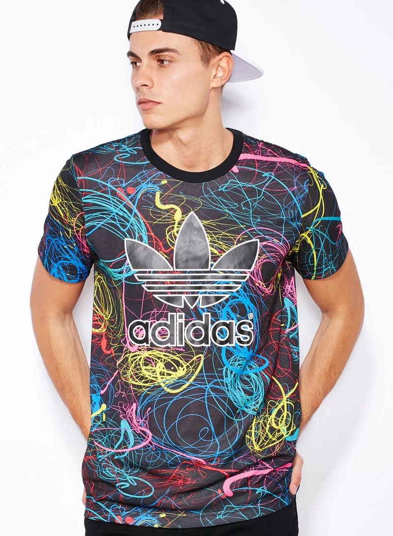 adidas Originals AOP Trefoil T-Shirt