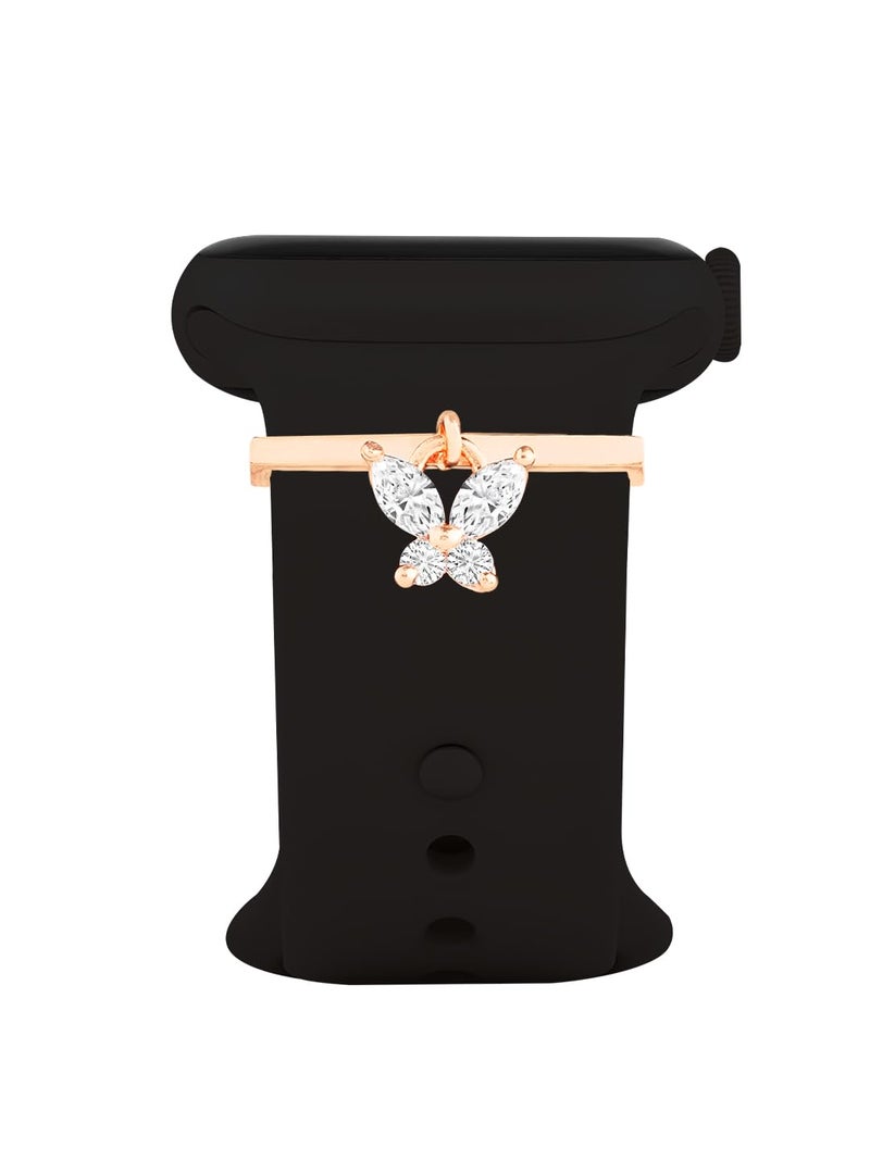 MINUTIAE Rose Gold Plated Watch Charms for Women's & Girls (MNT0366_RG) - Image 1