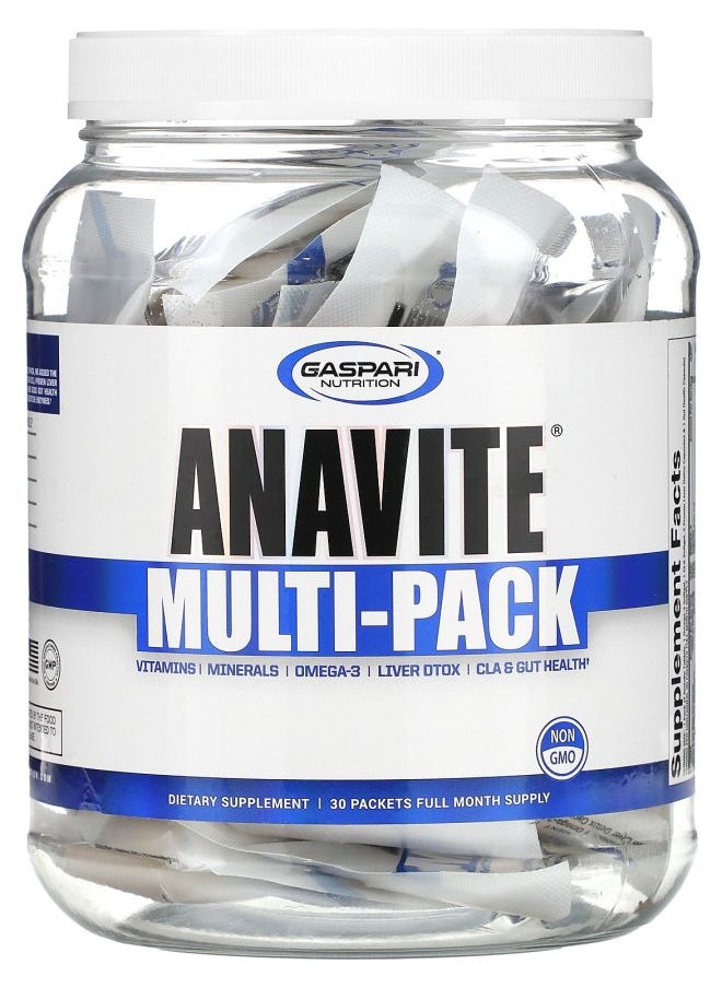 Gaspari Nutrition Anavite Multi-Pack 30 Packets 