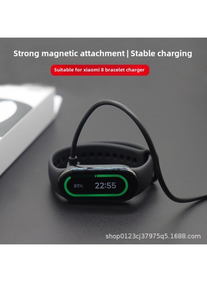 For Millet Bracelet 789 Charging Line M2M3M4M5 Millet 7Pro/8Pro Charger Bracelet 9NFC-Number Of Interfaces:White [with Protection] M9m8/8pro Special Charging Cable (60cm)  - Image 4