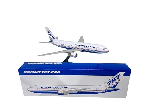 Flight Miniatures Boeing Demo House Colors (81-04) 767-200 1:200 Scale - Plastic Snap-Fit Model Airplane - Collectible Replica of Boeing Demo Aircraft - Part #ABO-76720H-012 - Image 3