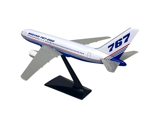 Flight Miniatures Boeing Demo House Colors (81-04) 767-200 1:200 Scale - Plastic Snap-Fit Model Airplane - Collectible Replica of Boeing Demo Aircraft - Part #ABO-76720H-012 - Image 2