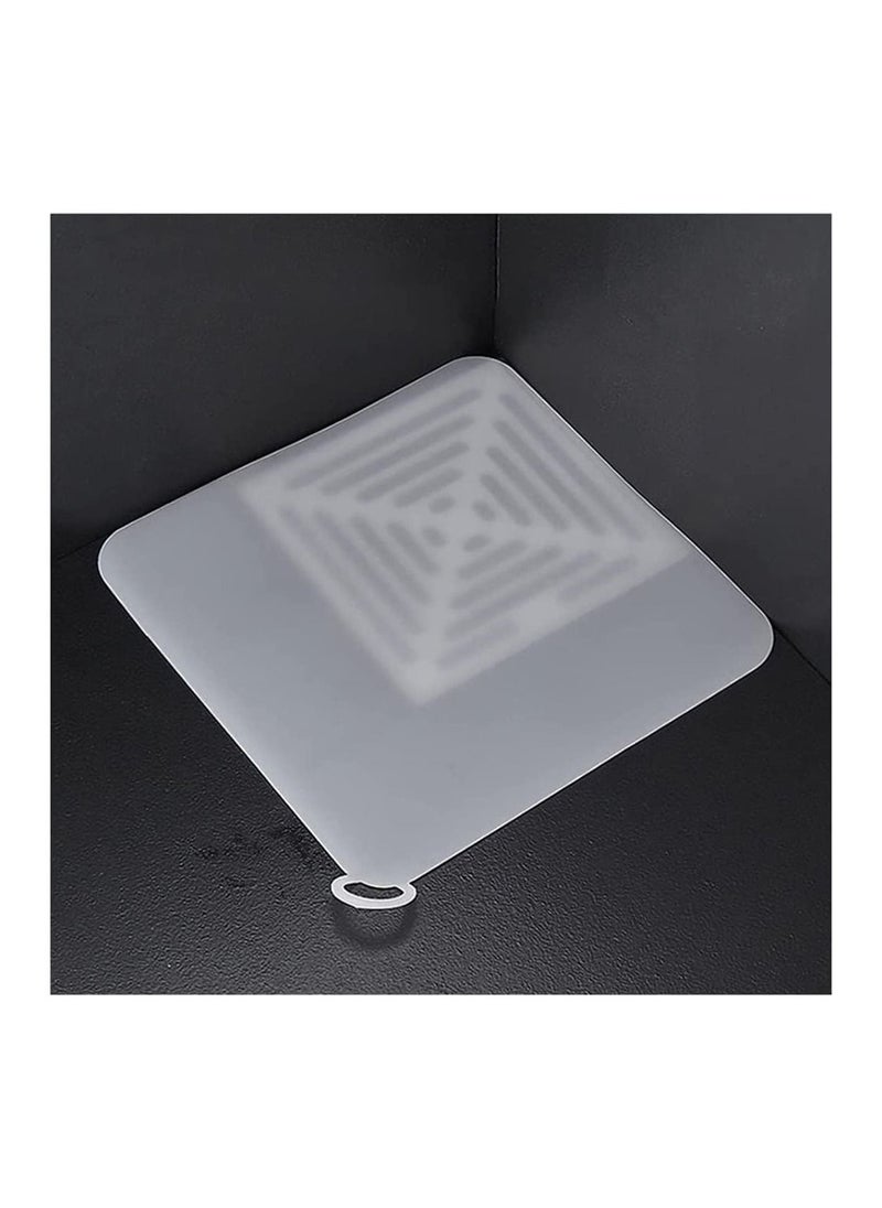 RATSAW 2 Pcs Floor Drain Deodorant Pad Silicone Sewer Sealing Sink Drain Covers For Kitchen Bathroom  - Image 1