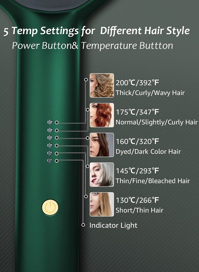 7MAGIC Hair Straightener Brush, Mini Straightening Brush, - Image 4