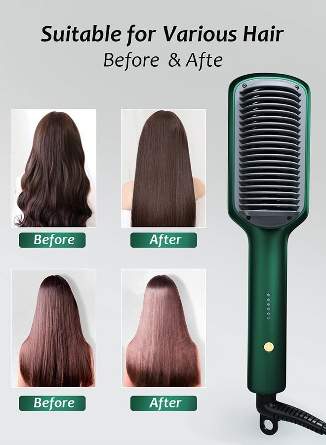 7MAGIC Hair Straightener Brush, Mini Straightening Brush, - Image 3