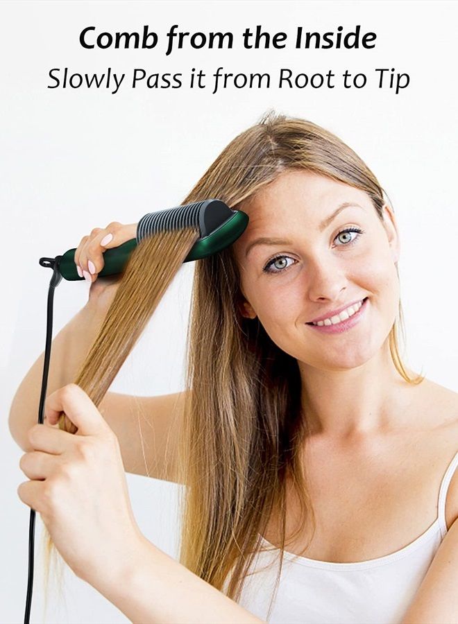 7MAGIC Hair Straightener Brush, Mini Straightening Brush, - Image 2