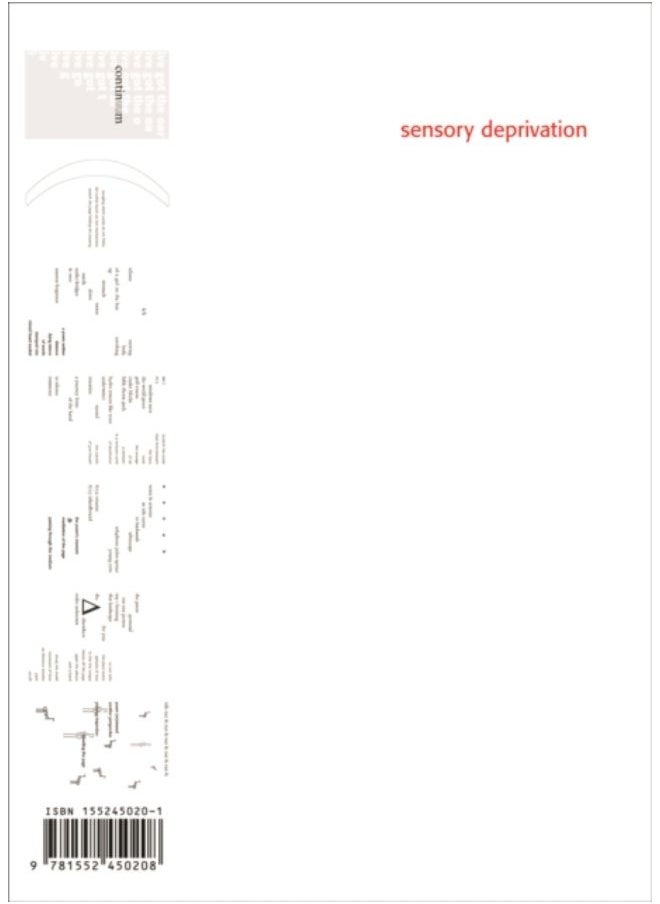 Sensory Deprivation - Paperback 
