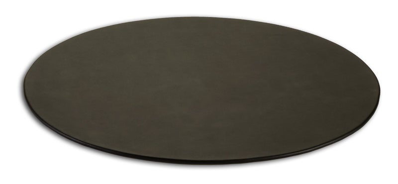 Dacasso Black Leather Oval Conference Table Pad, 17 by 14-Inch - Image 4