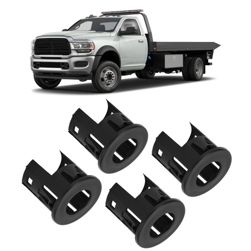 4 Pcs Parking Assist Sensor Bracket 5LS52TZZAA Front Rear Bumper Parking Aid Sensor Trim - Image 2
