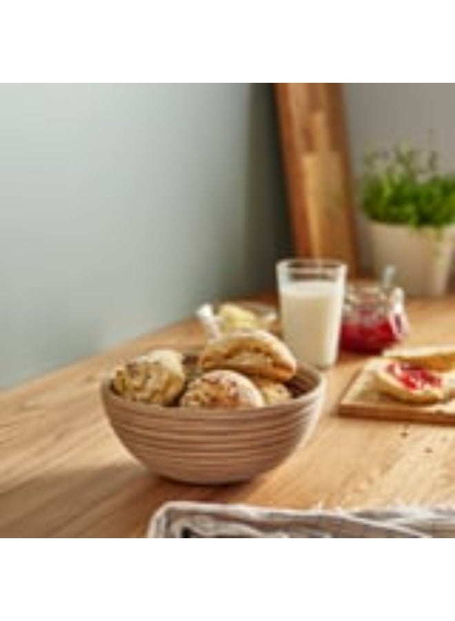 أيكيا سلة/وعاء تخزين يدوي من الخيزران الطبيعي - تصميم منسوج متعدد الاستخدامات - Image 5