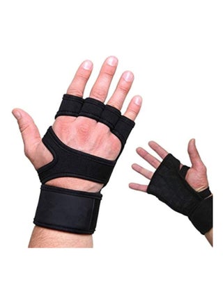Sports Cross Training Gloves with Wrist Support for Fitness, Weightlifting, Gym Workout & Powerlifting - Silicone Padding, no Calluses - Men & Women, Strong Grip - pzsku/Z87A487294AF09A244D65Z/45/_/1695317348/ade21d4a-3a21-483e-8635-5dc9203fc416