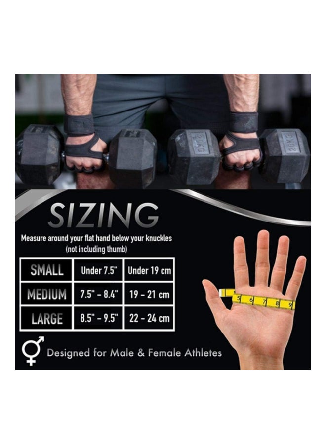 Sports Cross Training Gloves with Wrist Support for Fitness, Weightlifting, Gym Workout & Powerlifting - Silicone Padding, no Calluses - Men & Women, Strong Grip